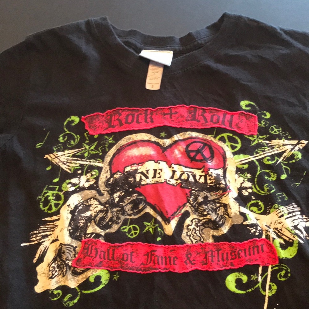 Rock-and-roll hall of fame small t-shirt